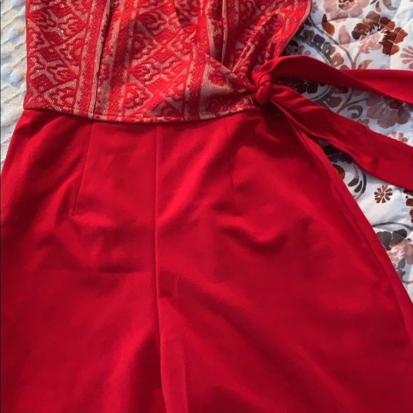 Red Jumpsuit - Picture 2 of 2